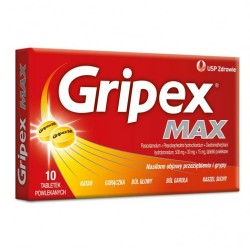 ГРИПЕКС МАКС филмирани таблетки 10 или 20бр. | GRIPEX MAX film-coated tablets 10 or 20s