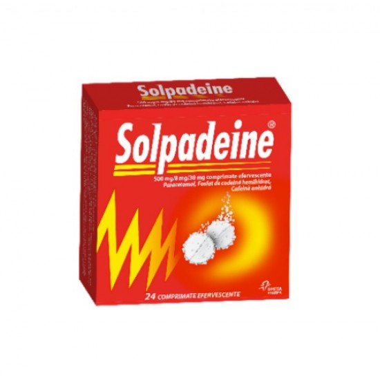 СОЛПАДЕИН разтворими таблетки 12бр. | SOLPADEINE soluble tablets 12s