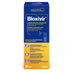 БЛОКСИВИР бариерен гел спрей за ГЪРЛО 20мг / BLOXIVIR barrier producing throat spray 20ml