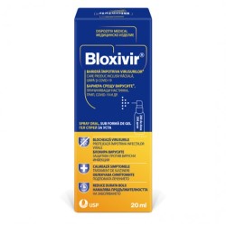 БЛОКСИВИР бариерен гел спрей за ГЪРЛО 20мг / BLOXIVIR barrier producing throat spray 20ml