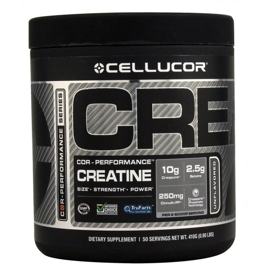 КРЕАТИН КОР ПЪРФОРМАНС прах 410г ЦЕЛУКОР | CREATINE COR PERFORMANCE pwd 410g CELLUCOR