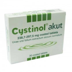ЦИСТИНОЛ АКУТ обвити таблетки 30бр. | CYSTINOL AKUT coated tablets 30s