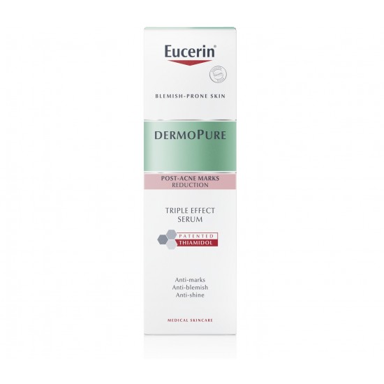 ЮСЕРИН ДЕРМОПЮЪР Серум с тройно действие 40мл | EUCERIN DERMOPURE Tripple Effect Serum 40ml