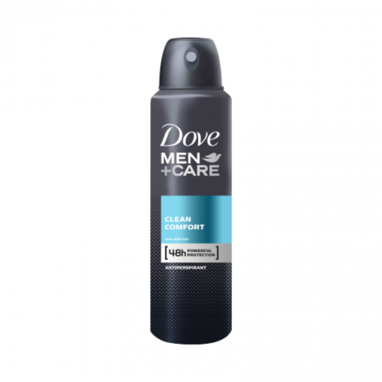 Дезодорант спрей МЕН КЛИЙН КОМФОРТ х 150мл DOVE | Anti-perspirant spray MEN CLEAN COMFORT x 150ml DOVE