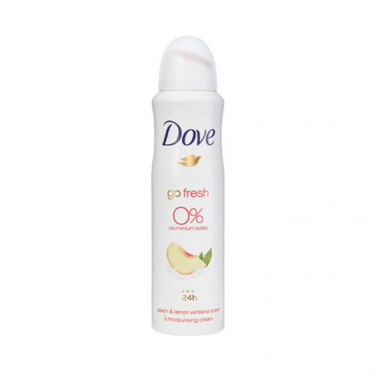 Дезодорант без алуминий ПРАСКОВА И ЛИМОН х 150мл DOVE | Anti-perspirant spray 0% aluminium salts PEACH & LEMON x 150ml DOVE