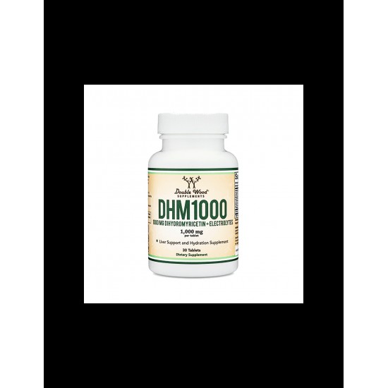 Дихидромирицетин + eлектролити таблетки x 30 бр Дабъл Ууд | Dihydromyricetin + Electrolytes tabs x 30 s Double Wood
