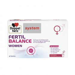 ДОПЕЛХЕРЦ СИСТЕМ Фертил баланс за жени х 30 сашета | FERTIL BALANCE For women DOPPELHERZ SYSTEM