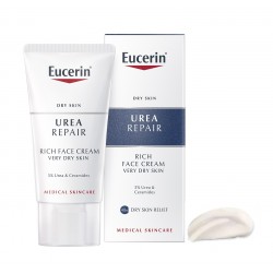 ЮСЕРИН УРЕА РЕПЕЪР 5% Обогатен крем за лице 50мл | EUCERIN UREA REPAIR 5% Rich face cream 50ml