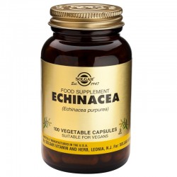 ЕХИНАЦЕЯ растителни капсули 100бр. СОЛГАР | ECHINACEA veg. caps 100s SOLGAR 