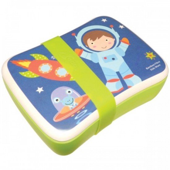 ЕКО КУТИЯ ОТ БАМБУК ЗА ОБЯД Космонавт БАЛЕВ БИО | ECO BAMBOO LUNCH BOX Cosmonaut BALEV BIO