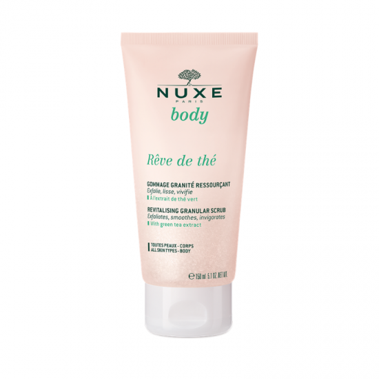 Ексфолиант за тяло с гранули 150мл НУКС БОДИ РЕВ ДЬО ТЕ | Body scrub 150ml NUXE BODY Reve De The
