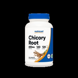 Цикория корен 650мг x 120 капсули НУТРИКОСТ | Chicory Root x 120 caps NUTRICOST