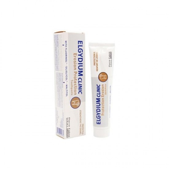 ЕЛГИДИУМ Паста за зъби КЛИНИК ПРОТИВ ЕРОЗИЯ НА ЕМАЙЛА 75мл | Toothpaste EROSION PROTECTION 75ml ELGYDIUM