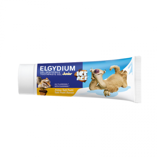 Паста за зъби за деца 7-12г ЕЛГИДИУМ ДЖУНИЪР ЛЕДЕНА ЕПОХА 50мл | Toothpaste for kids 7-12y ELGYDIUM JUNIOR ICE AGE 50ml