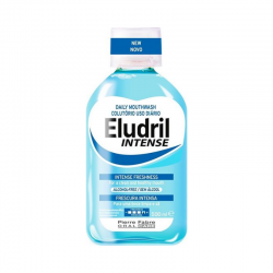 ЕЛУДРИЛ ИНТЕНС Ежедневна вода за уста против плака 500мл | Mouthwash ELUDRIL INTENSE 500ml