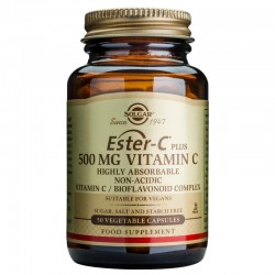 ЕСТЕР-С 500мг растителни капсули x 50бр СОЛГАР | ESTER-C 500mg veg.caps x 50s SOLGAR