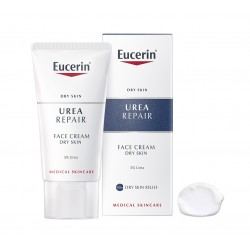 ЮСЕРИН УРЕА РИПЕЪР 5% Подхранващ крем за лице 50мл | EUCERIN UREA REPAIR 5% Day care cream 50ml