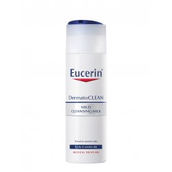 ЮСЕРИН DERMATO CLEAN Почистващо мляко за суха и много суха кожа 200мл | EUCERIN DERMATO CLEAN Cleansing milk 200ml