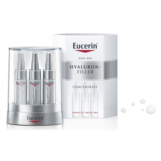 ЮСЕРИН ХИАЛУРОН ФИЛЪР Концентрат за лице 6х5мл | EUCERIN HHYALURON-FILLER Concentrate 6x5ml