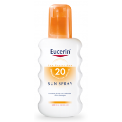 ЮСЕРИН СЪН Слънцезащитен спрей SPF20 200мл | EUCERIN SUN Spray SPF20 200ml