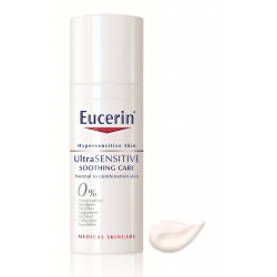ЮСЕРИН УЛТРАСЕНЗИТИВ Успокояващ крем за нормална и смесена кожа 50мл | EUCERIN ULTRASENSITIVE Soothing cream for normal and combination skin 50ml