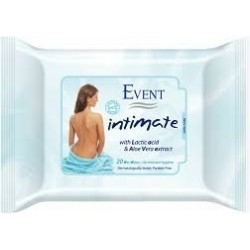 Мокри кърпи за интимна хигиена с Алое вера 20бр ЕВЕНТ | Intimate wet wipes Aloe vera 20s EVENT
