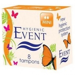 ЕВЕНТ Дамски тампони МИНИ 8бр., 16бр. | EVENT Ladies tampons MINI 8s, 16s