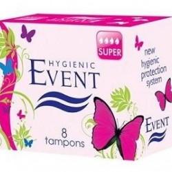 ЕВЕНТ Дамски тампони СУПЕР 8бр., 16бр. | EVENT Ladies tampons SUPER 8s, 16s