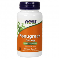 СМИНДУХ 500мг капсули 100 бр. НАУ ФУУДС | FENUGREEK 500mg caps 100s NOW FOODS