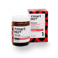 ЖЕЛЯЗО 15мг капсули 30бр СМАРТХИТ | IRON 15mg capsules 30s SMARTHIT