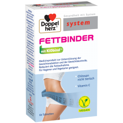 ФЕТБИНДЕР ХИТОЗАН 60 таблетки ДОПЕЛХЕРЦ | FETTBINDER CHITOSAN 60 tablets DOPPELHERZ 