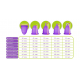 МЕЛУНА Менструална чашка размер L 34мл | MELUNA Menstrual cup size L 34ml