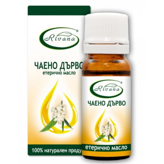 РИВАНА Етерично масло от ЧАЕНО ДЪРВО 10мл | RIVANA MELALEUCA ALTERNIFOLIA Essential oil 10ml