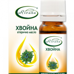 РИВАНА Етерично масло от ХВОЙНА 10мл | RIVANA JUNIPERUS COMMUNIS Essential oil 10ml