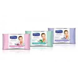 Мокри кърпи за дегримиране с Орхидея 20бр СЕПТОНА | Wet wipes Make-up removing with Orchid 20s SEPTONA