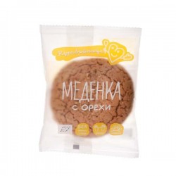 КУРАБИЙНИЦА БИО Меденка с Орехи 1бр 60гр. | KURABIINICA BIO Gingerbread with Walnuts 1s 60g