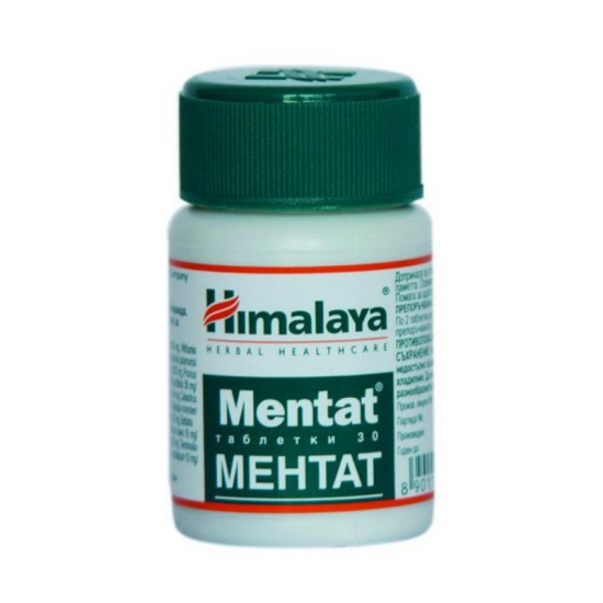 МЕНТАТ таблетки x 30бр ХИМАЛАЯ | MENTAT tabs x 30s HIMALAYA
