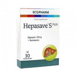 ХЕПАСЕЙВ S ПЛЮС таблетки х 30бр ЕКОФАРМ | HEPASAVE S PLUtS tabs x 30s ECOPHARM