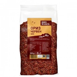БИО Ориз червен 500гр БИО КЛАСА | BIO Red rice 500g BIO KLASA 