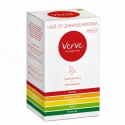 ВЪРВ Чай с джинджифил Асорти (кутия с 5 вида чай) 20бр | VERVE Ginger Assortments 20s