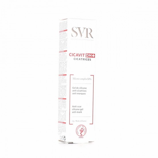 СВР ЦИКАВИТ ДМ+ Силиконов гел против белези и сърбеж 15гр | SVR CICAVIT DM+ Sillicone gel against scars and itching 15g