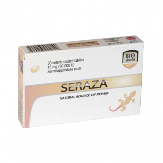 СЕРАЗА таблетки x 30бр БИОШИЛД | SERAZA tabs x 30s BIOSHIELD