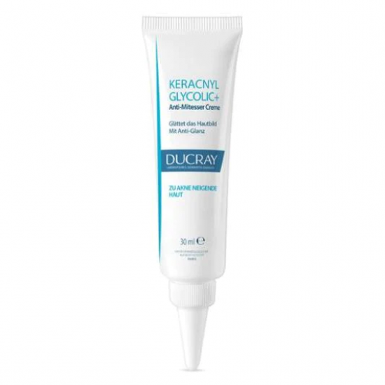 ДЮКРЕ КЕРАКНИЛ ГЛИКОЛИК+ крем против комедони 50мл | DUCRAY KERACNYL GLYCOLIC+ anti-blackhead cream 50ml