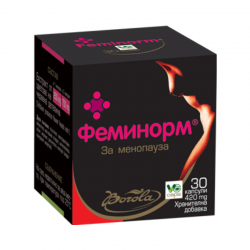 ФЕМИНОРМ 420мг капсули x 30бр БОРОЛА | FEMINORM 420mg caps x 30s BOROLA