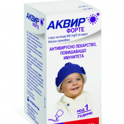 АКВИР ФОРТЕ 500мг/5мл суспензия 100мл ПОЛФАРМА | AKVIR FORTE 500mg/5ml suspension 100ml POLPHARMA