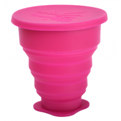 МЕЛУНА Сгъваема дезинфекцираща чаша | MELUNA Foldable cleaning cup 