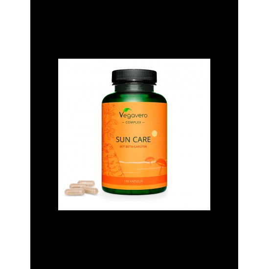 ФОРМУЛА ЗА РАВНОМЕРЕН ТЕН + БЕТА КАРОТИН x 180 капсули ВЕГАВЕРО | SUN CARE MIT BETA-CAROTIN x 180 caps VEGAVERO