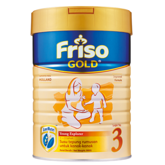 ФРИЗО 3 Адаптирано мляко за малки деца 1-3г 400гр | FRISO 3 Growing up milk 1-3g 400g