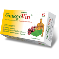 ГИНКОВИН таблетки 60бр. БОТАНИК | GINKOVIN tablets 60s BOTANIC