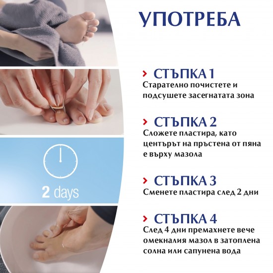 ХАНЗАПЛАСТ Пластири за МАЗОЛИ 8бр. | HANSAPLAST CORN Plasters 8s